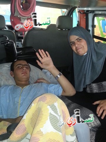 وأخيرا : علاء يغادر المستشفى 